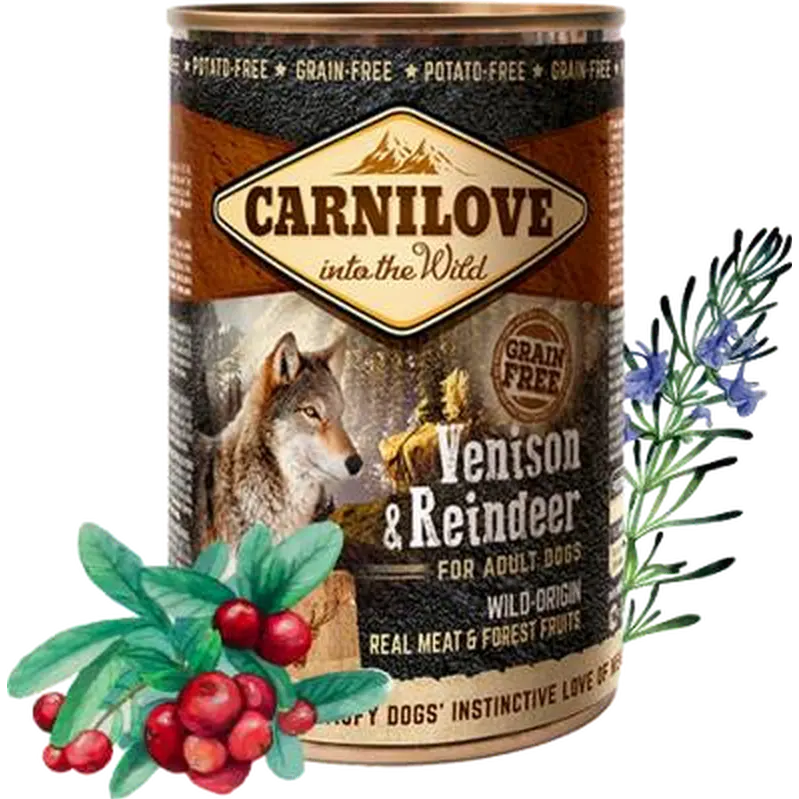 Dog Wild Meat Venison & Reindeer