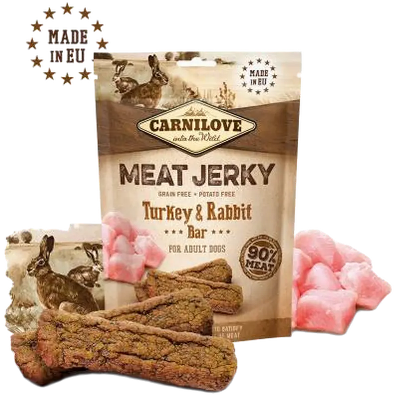 Jerky Turkey Rabbit Bar