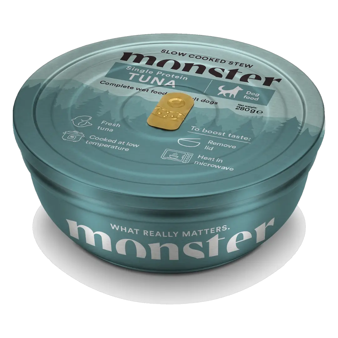 Monster Våtfôr Slow Cooked Stew Tunfisk 280 g