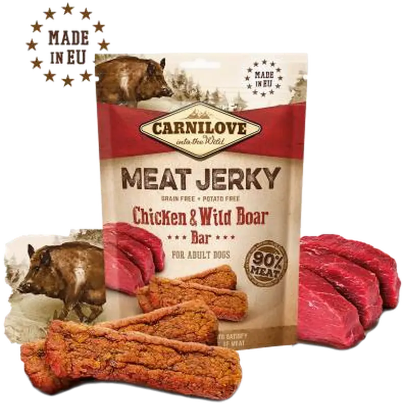 Jerky Chicken Wild Boar Bar
