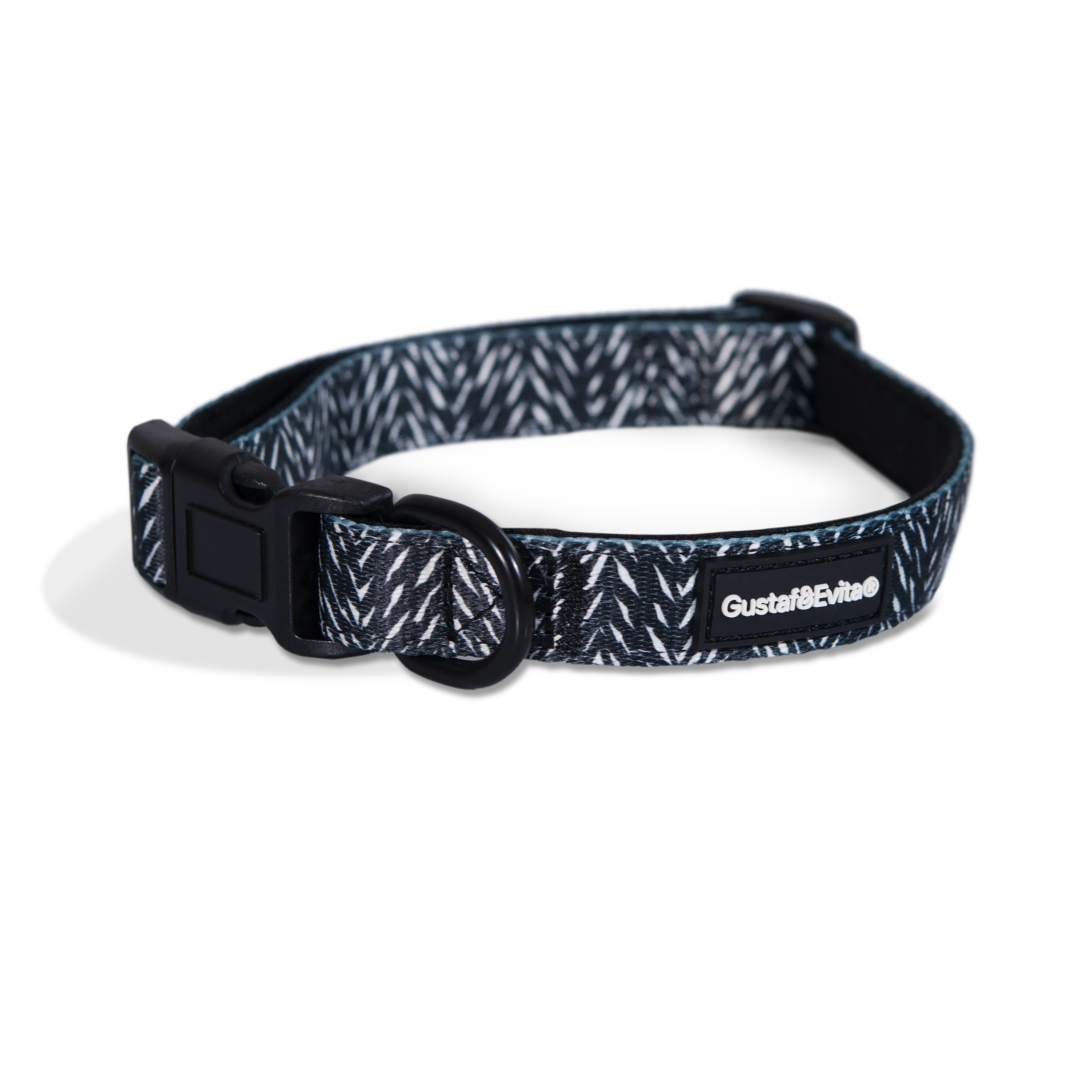 Hundehalsbånd Finessish justerbar XXS, 15mm x 22-30cm Mønstret