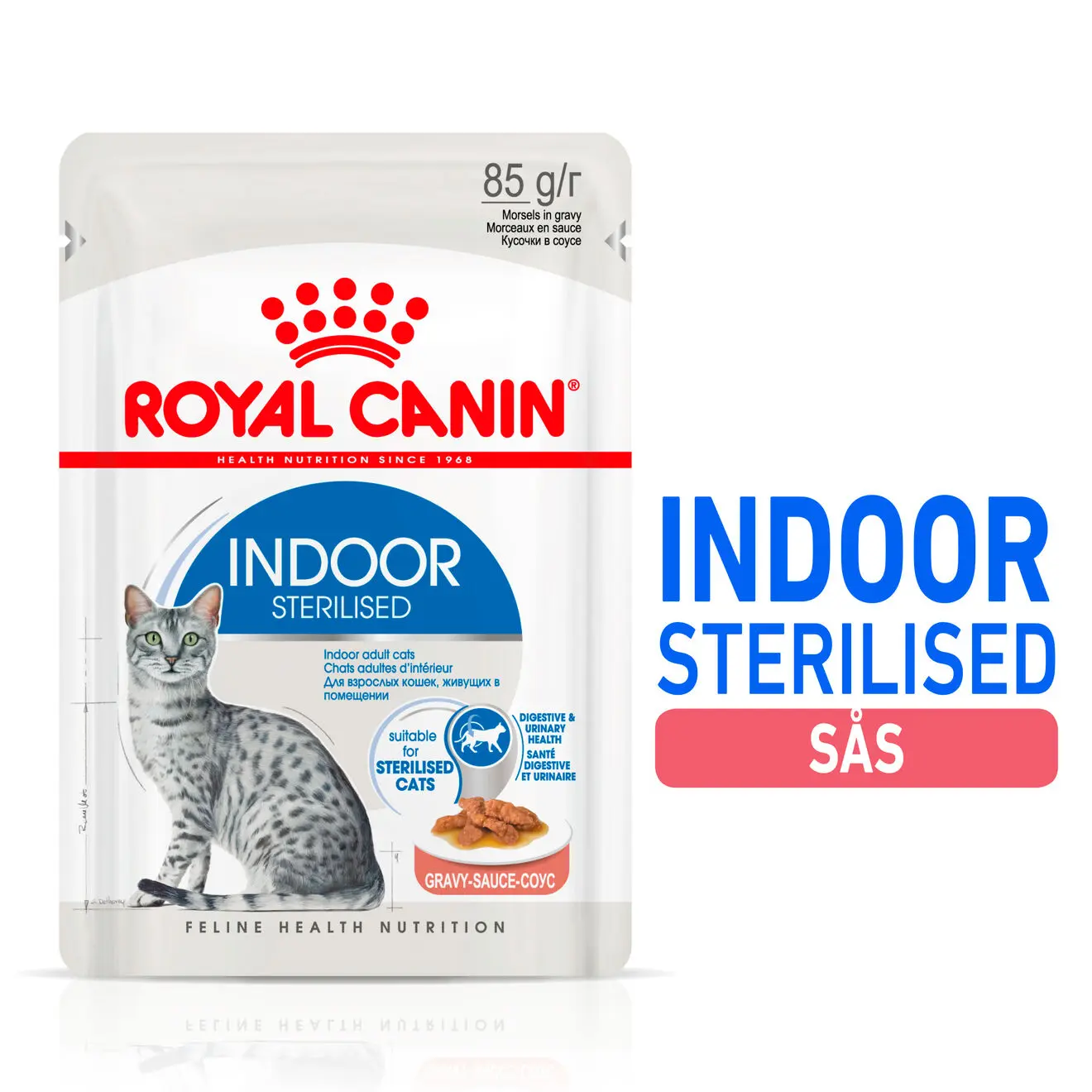 Indoor Steriloitu kastike 12x85 g