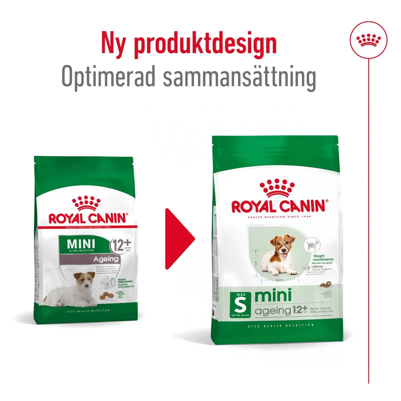 Mini Ageing 12+ Ageing Kuivaruoka koirille