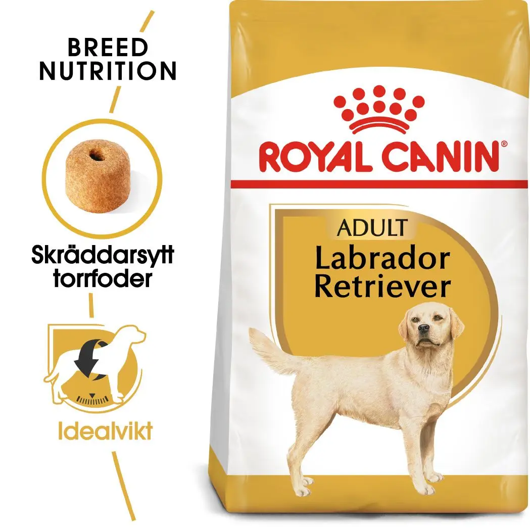 Labradorinnoutaja Aikuisten kuivaruoka koirille 12 kg