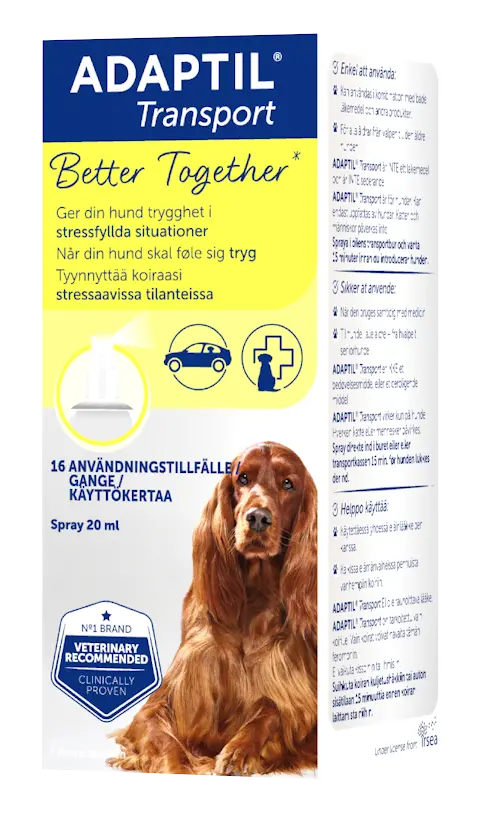 Rauhoittava Transport Spray