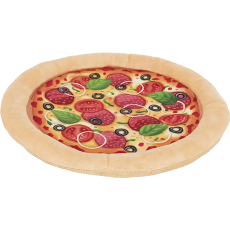 Pizza Plush Multicolored 26 cm