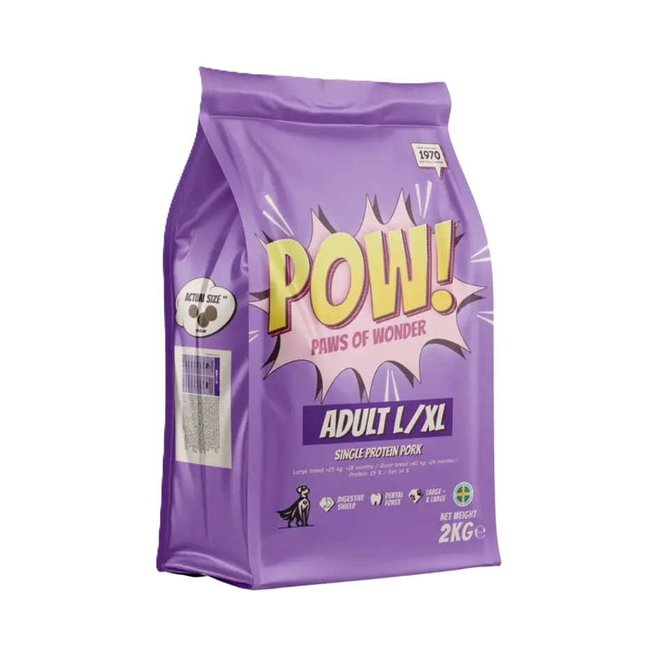 Hund Adult Large / X-Large Svinekjøtt 2 kg
