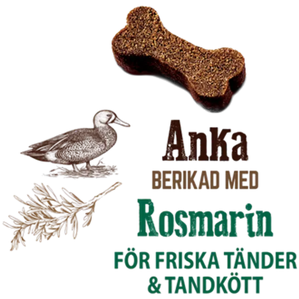 Dog Semi Moist Snack Duck & Rosemary