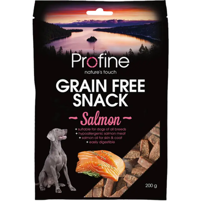 Dog Grain Free Semi Moist Snack Salmon