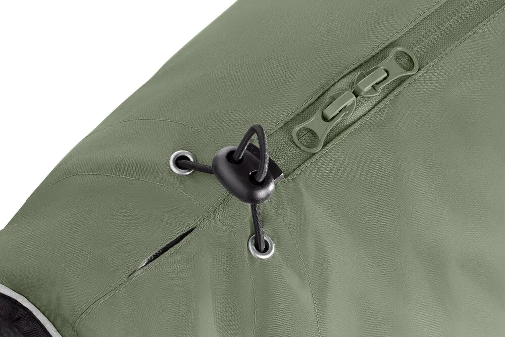 Frakk Uppsala Polyester Khaki
