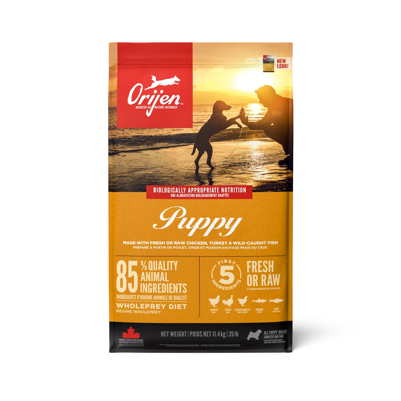 Dog Puppy Grain Free - Dry Dog Food Yellow 11,4 kg
