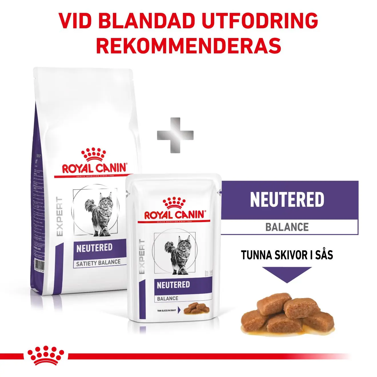 Neutered Satiety Balance Torrfoder för katt