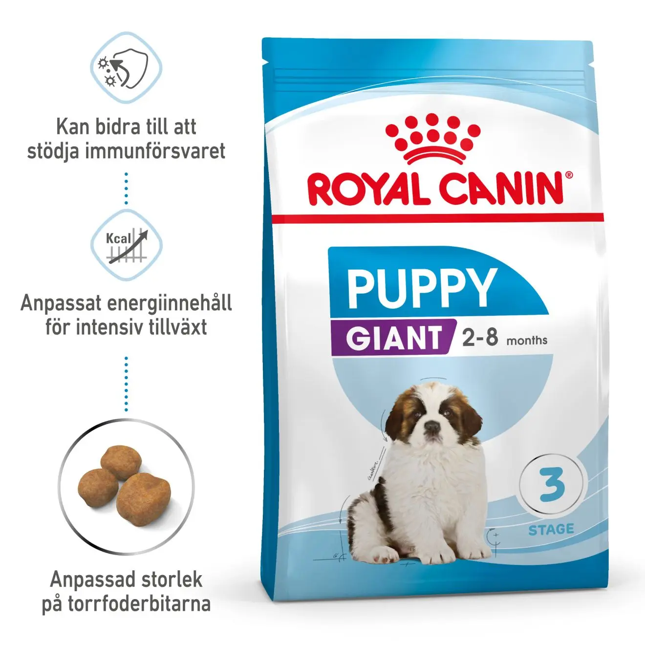 Giant Puppy Kuivaruoka pennuille 15 kg
