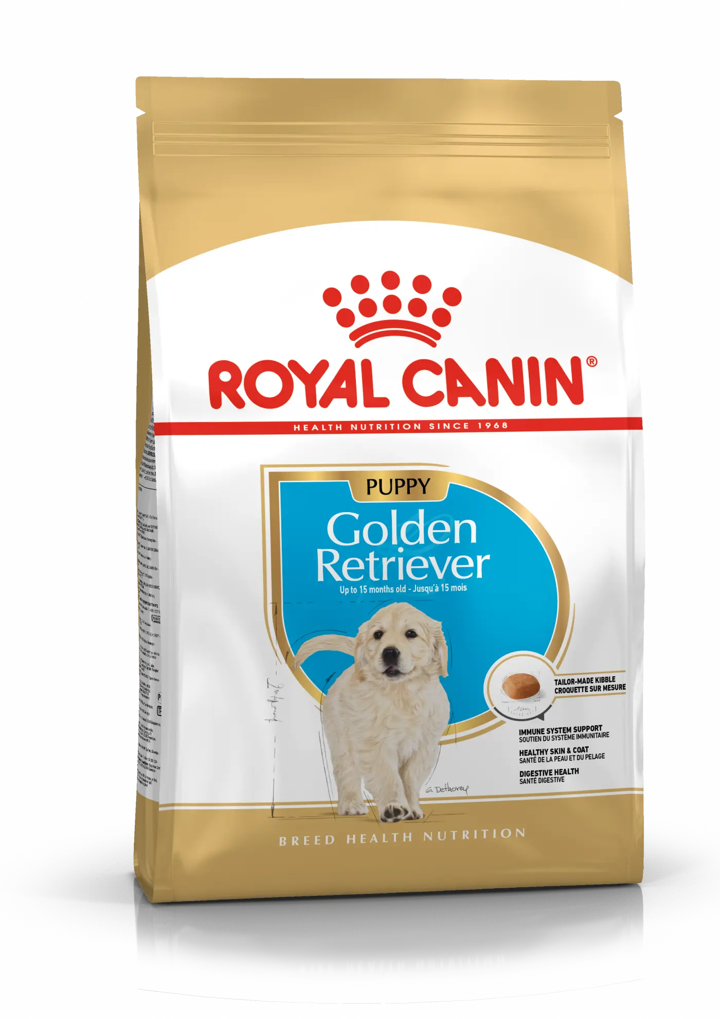 Golden Retriever Puppy Kuivaruoka pennuille