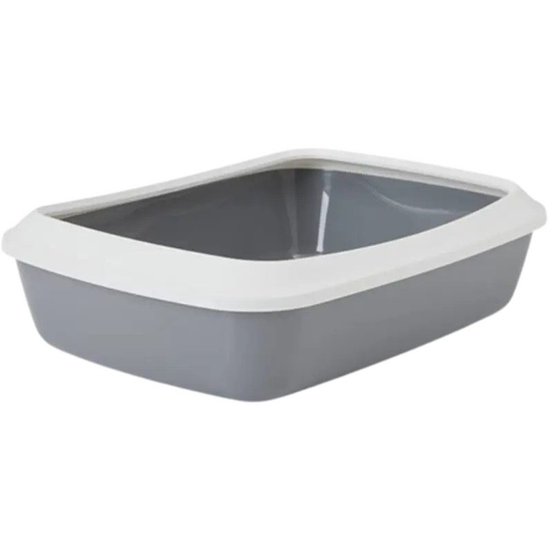 Kissalaatikko Iriz, 42x31x12cm, Harmaa