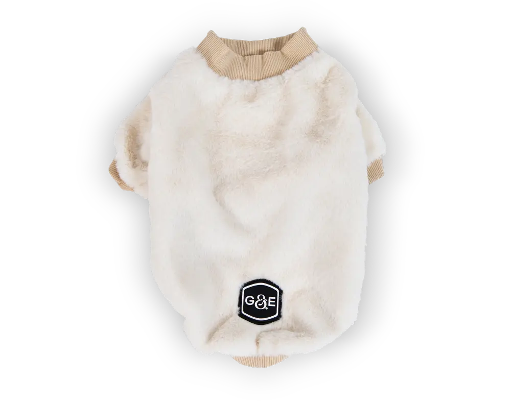 Sherpa pusero ComfortCuddle, 20cm, luonnonvalkoinen