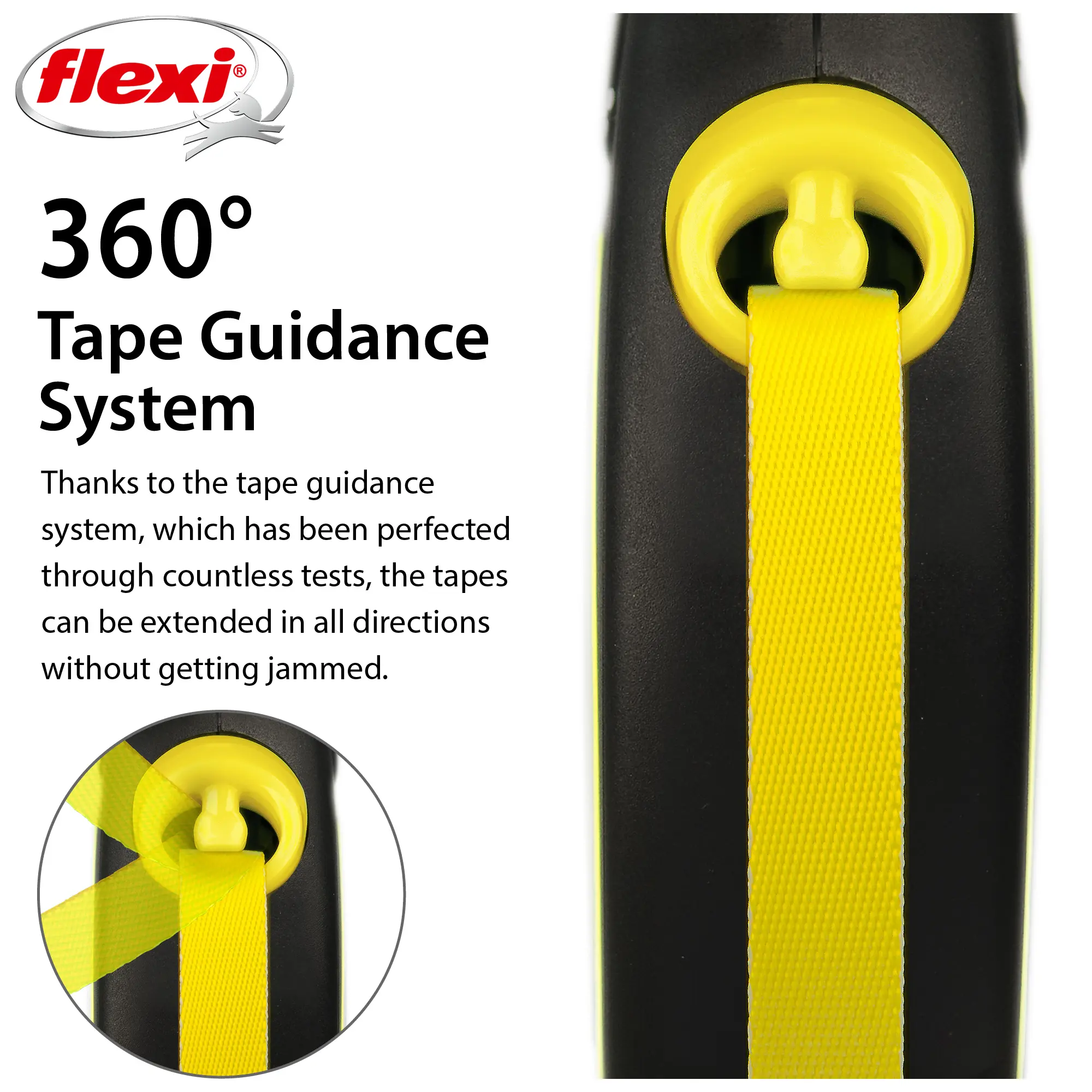 Rullkoppel New Neon Tape Gul