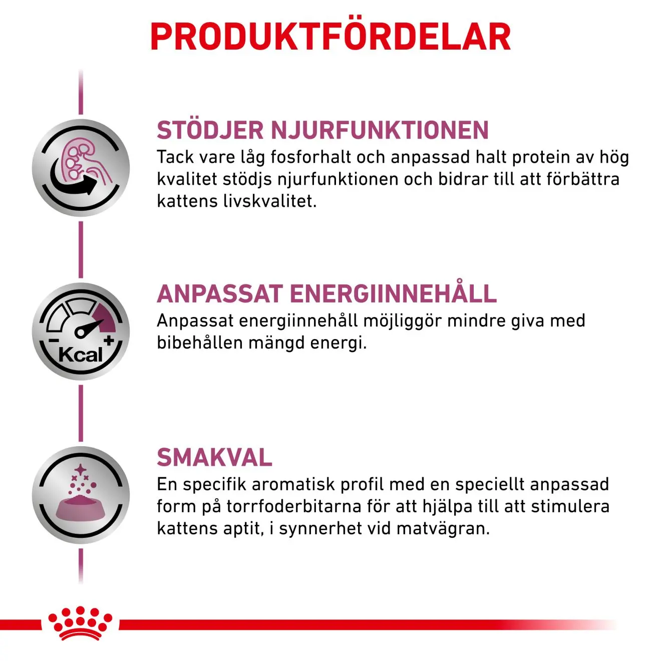 Renal Torrfoder för katt