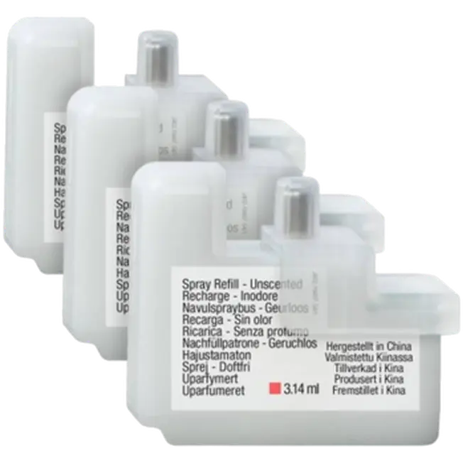 Refill Cartridge Spray Unscented Blue 3,14 ml x 3 st