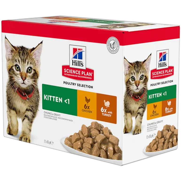 Kitten Chicken Turkey Pouch - Wet Cat Food 85 g x 12 st - Pouch
