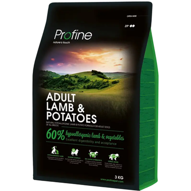 Dog Dry Food Adult Lamb & Potatoes