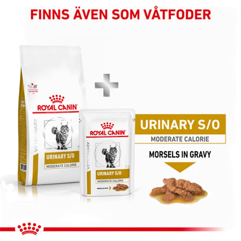 Urinary S/O Moderate Calorie Torrfoder för katt