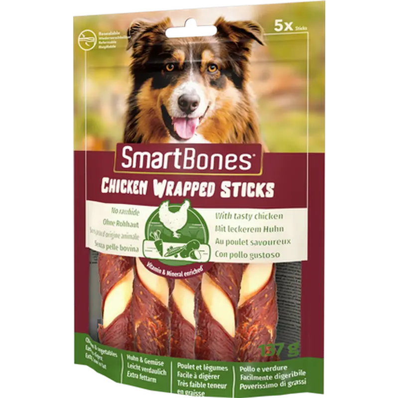 Chicken Wrapped Sticks