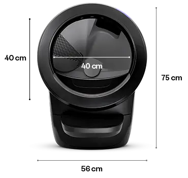 Litter-Robot 4 Självrengörande Kattlåda, svart