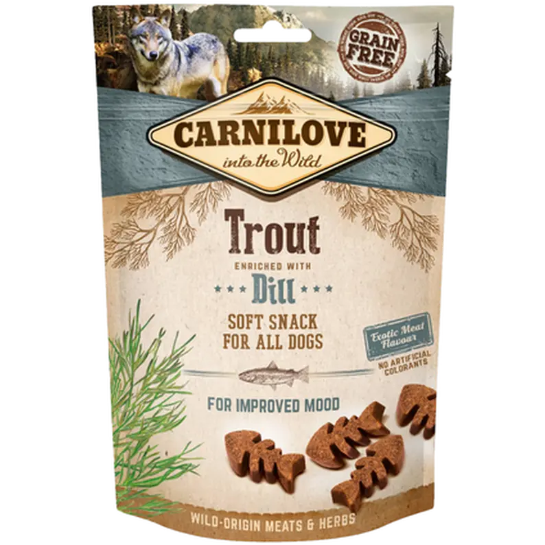 Dog Semi Moist Snack Trout & Dill 200 g