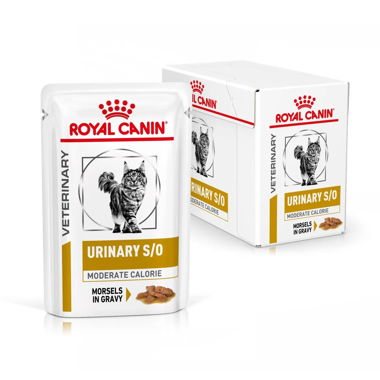 Urinary S/O Moderate Calorie Morcels in Gravy Pouch kissan märkäruoka