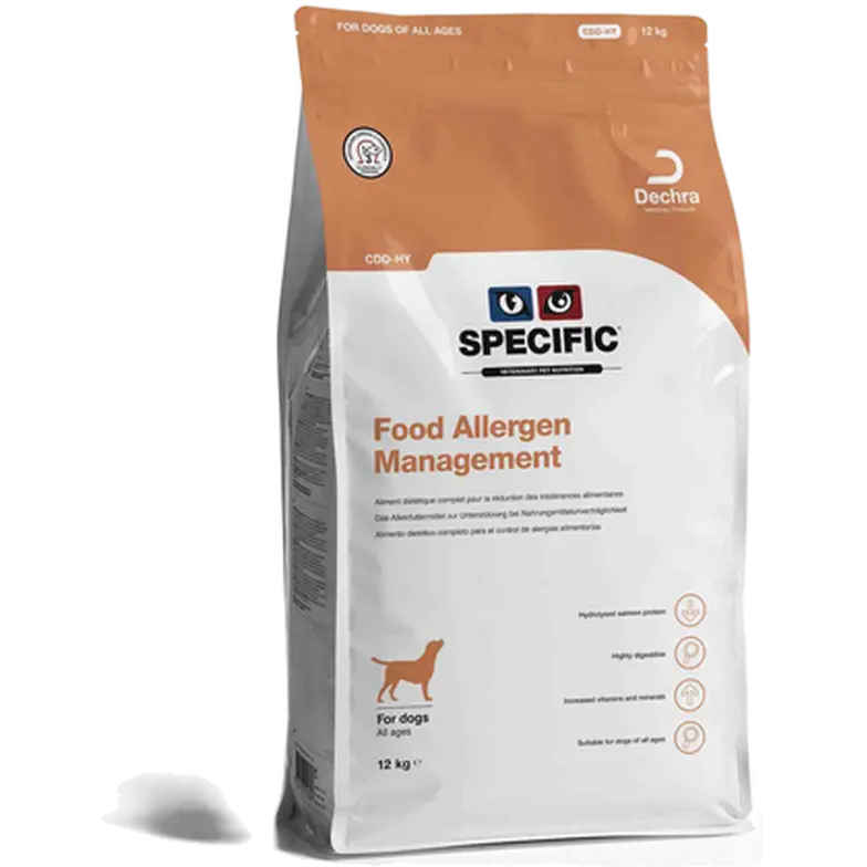Dogs CDD-HY Food Allergen Management  ​
