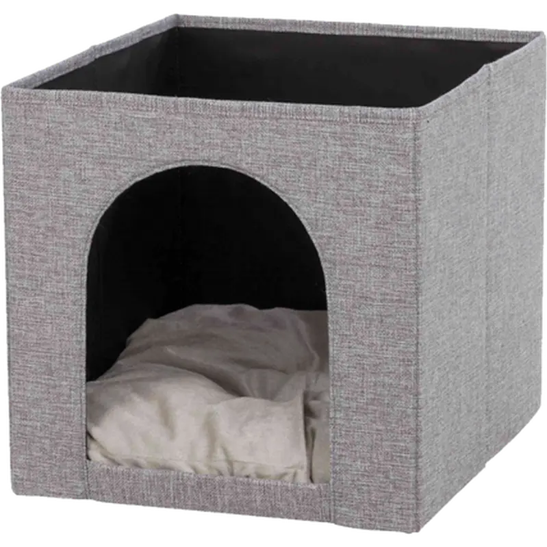 Ella Cuddly Cave for shelf Gray 33 x 33 x 37 cm