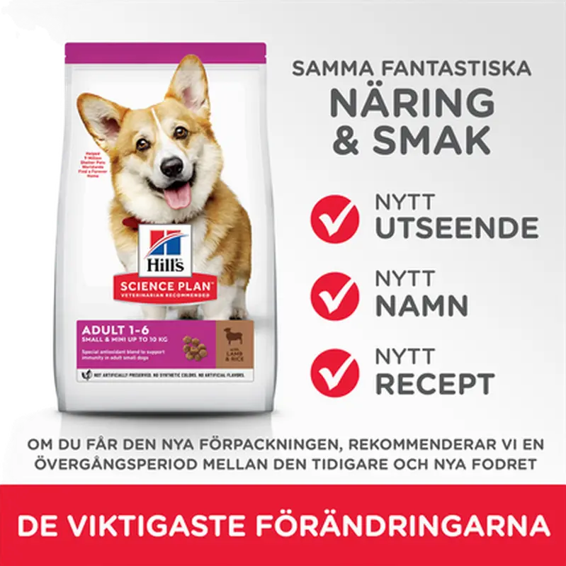 Adult Small & Miniature Lamb & Rice - Dry Dog Food