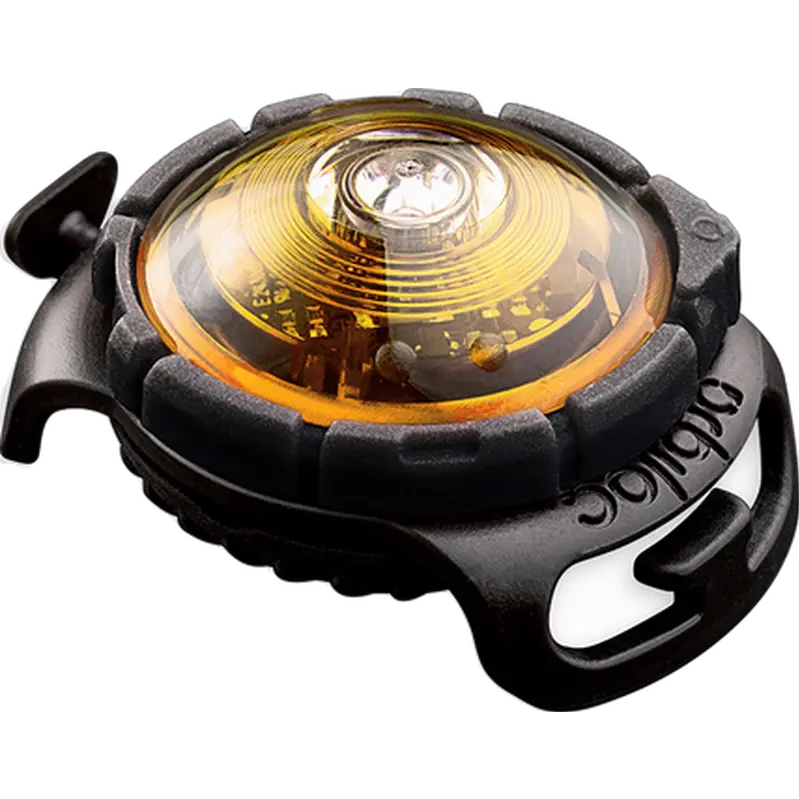 Safety Light Dog Dual LED - With Quick Mount & Adjustable Strap Yellow 5 km