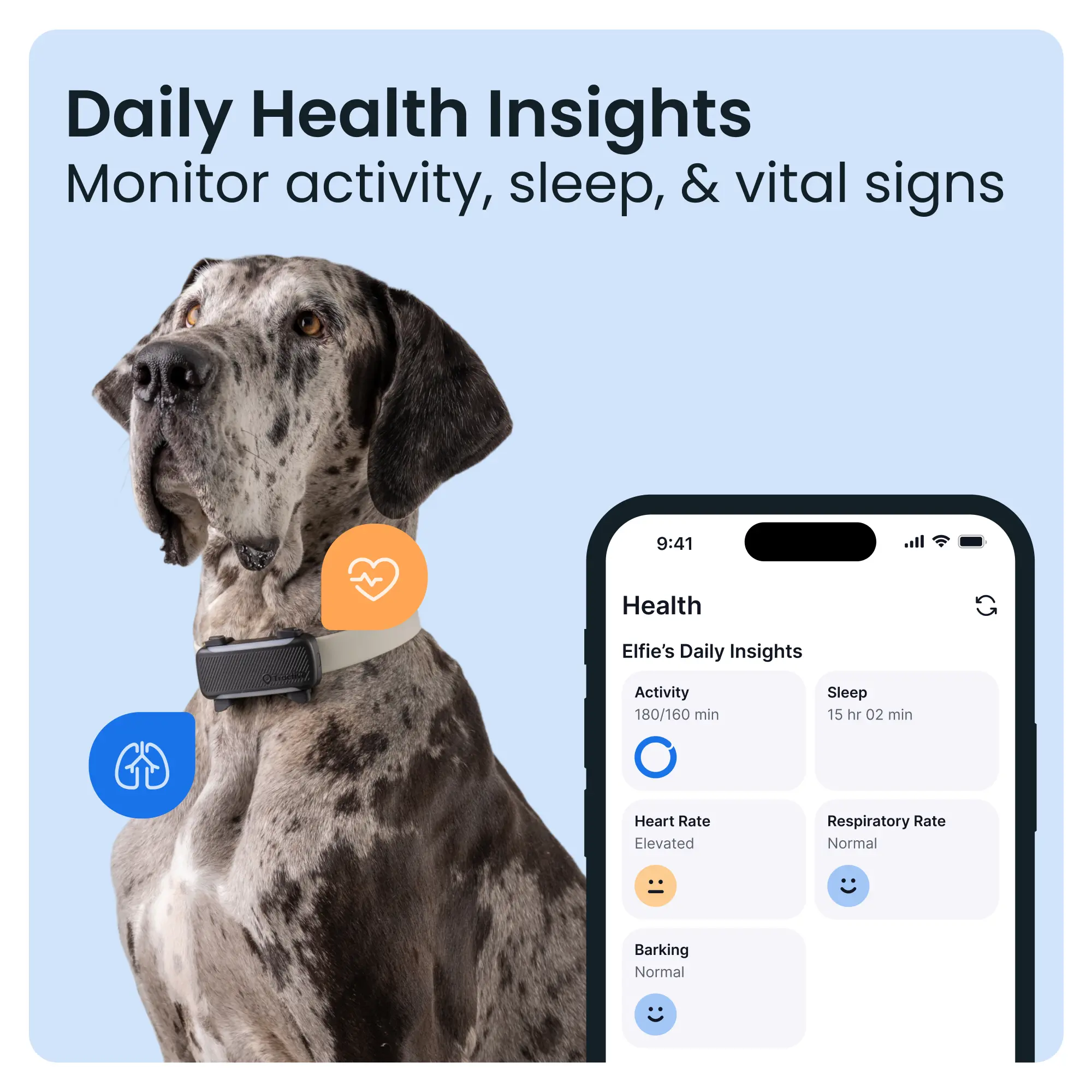 Tractive DOG 6 XL GPS-tracker svart