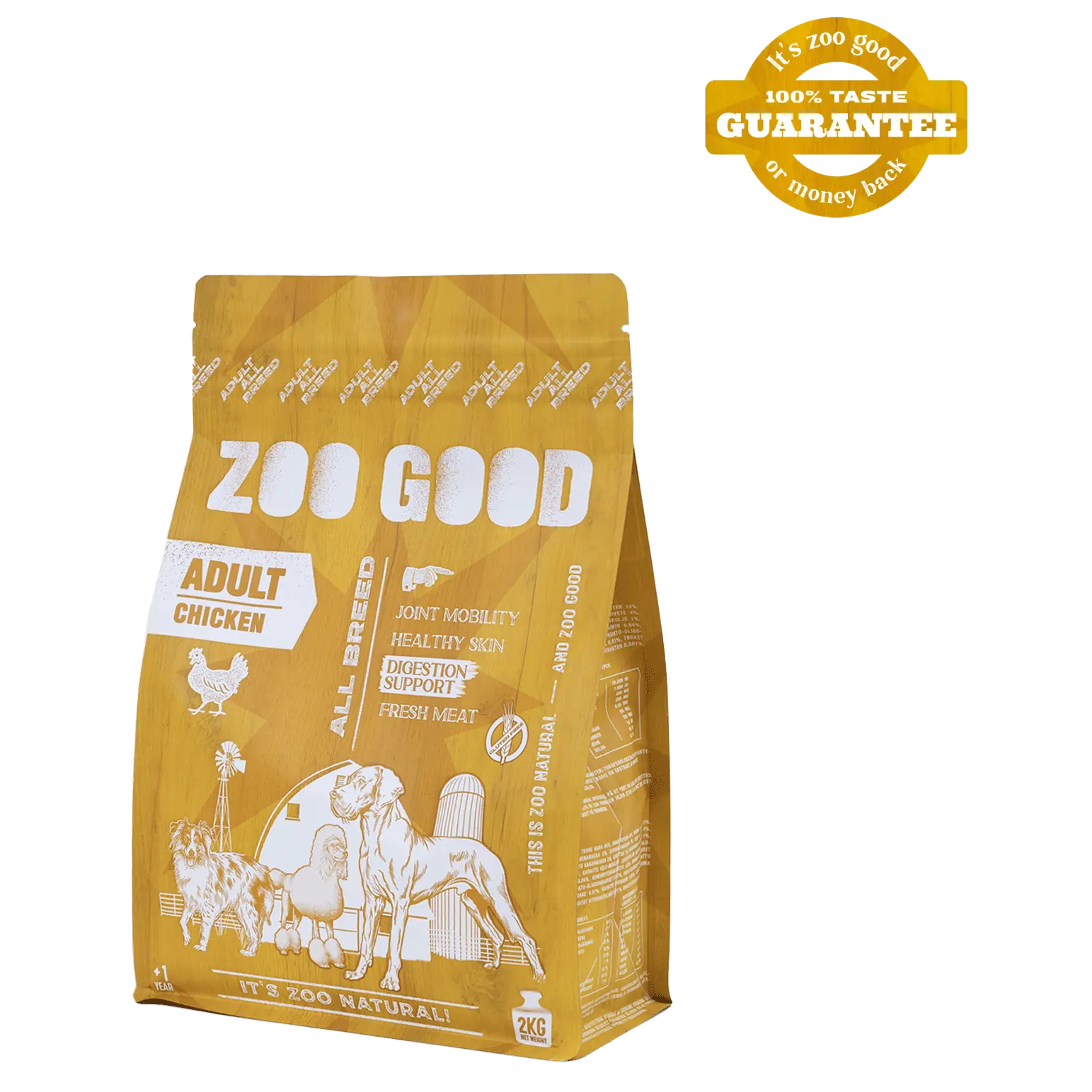 Chicken Digest Adult All Breed - kuivaruoka kaikille roduille 2 kg
