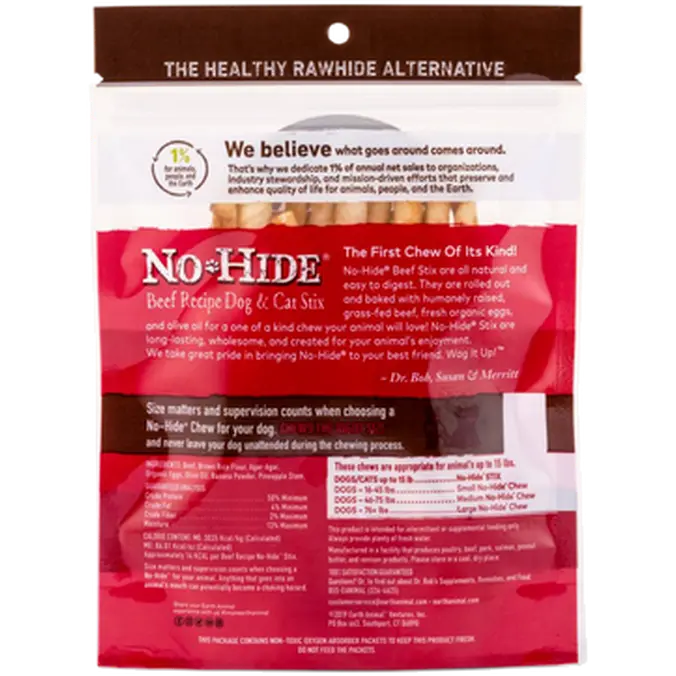 No-Hide Beef Chew Stixs