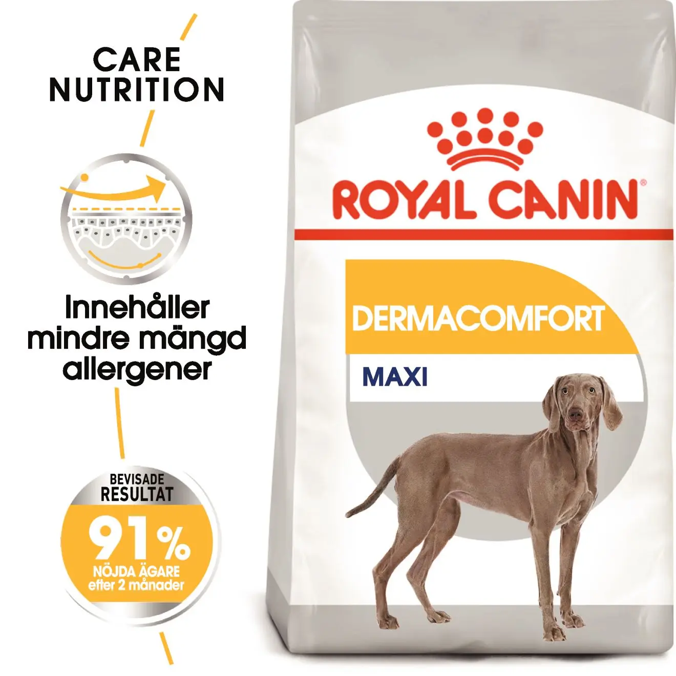 Dermacomfort Adult Maxi kuivaruoka koirille