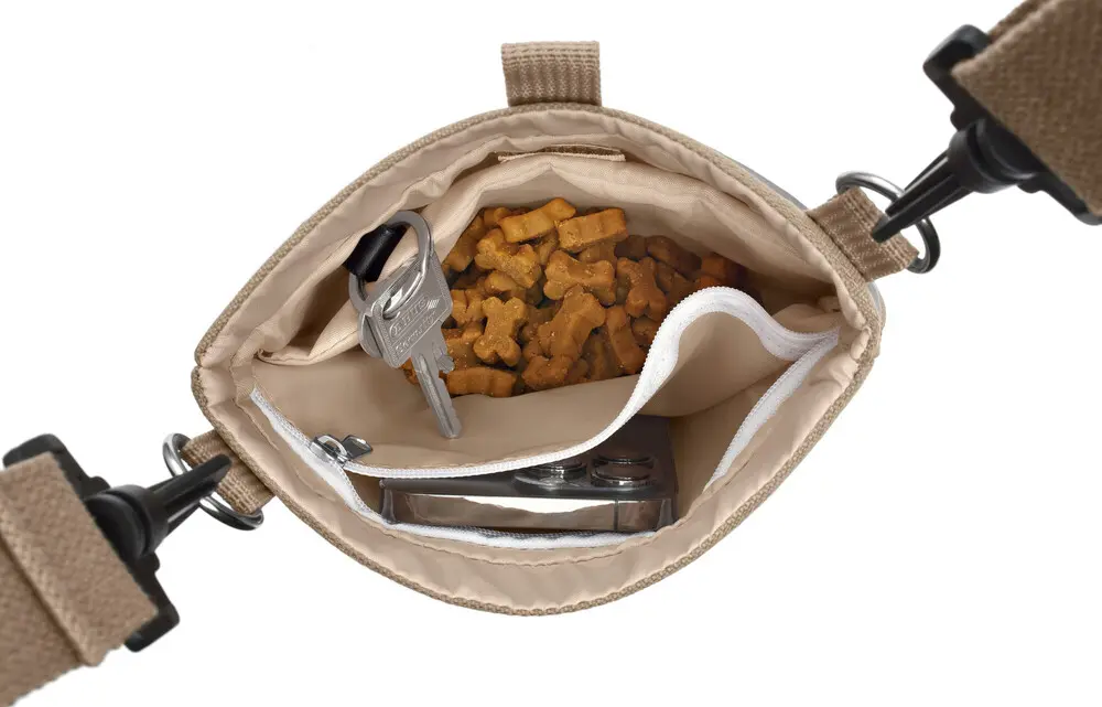 Snackbag med skulderrem Alva Polyester Beige