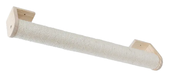 Seinään kiinnitettävä kynsipylväs 77 cm Beige