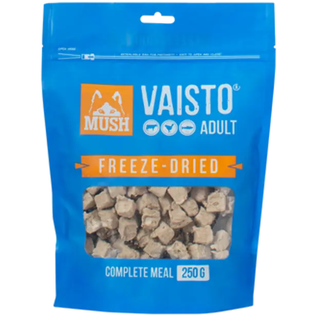 Vaisto Storfé-Kalkun-Laks Frysetørket