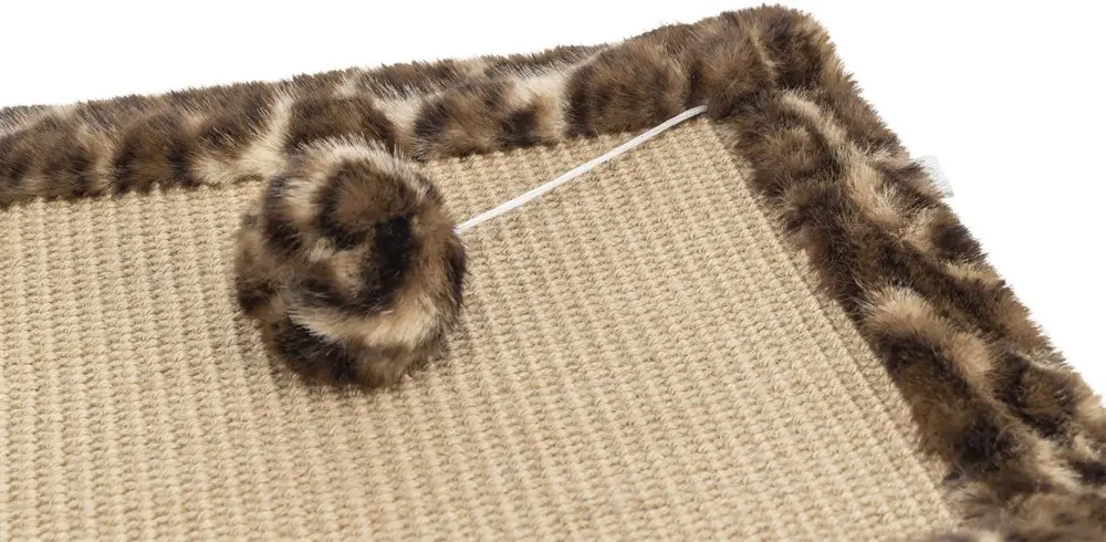 Trixie Kratzmatte Leo Braun – Sisal-Kratzmatte 55 × 35 cm