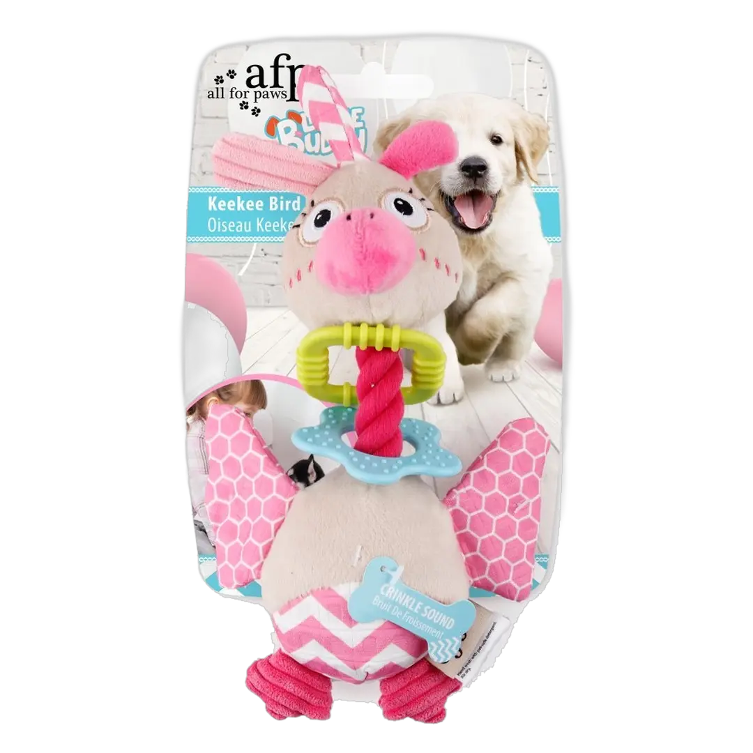 All For Paws Hundleksak Little Buddy Keekee Bird 25 cm