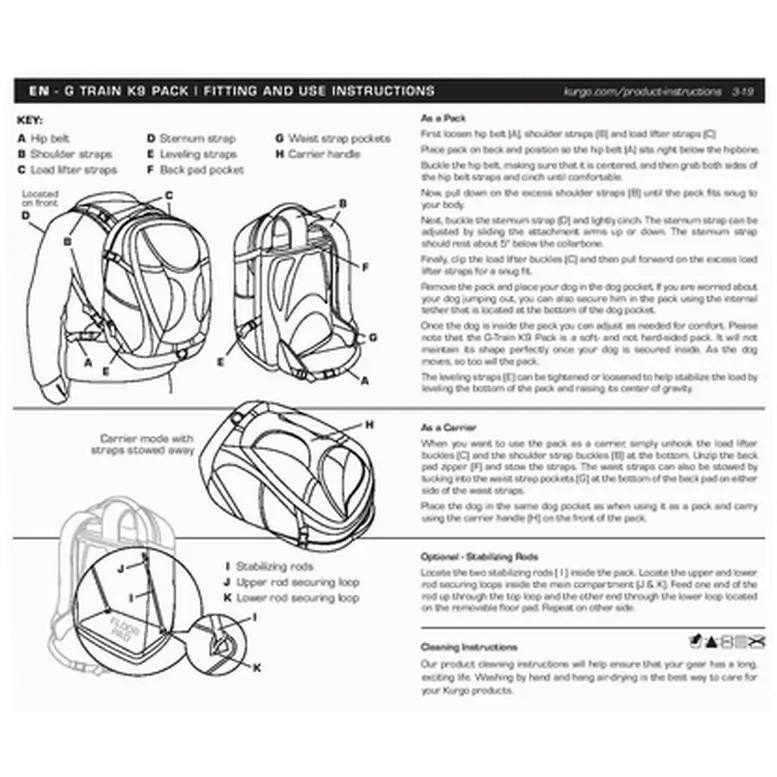 G-Train Dog Carrier Backpack