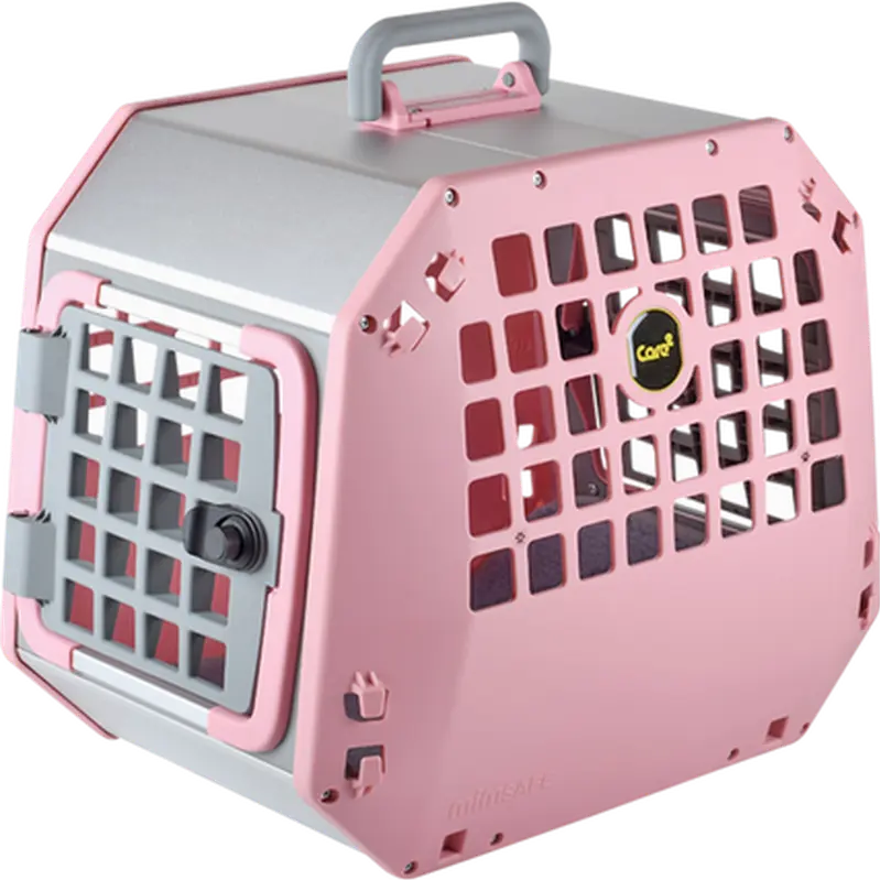 Koiranhäkki Care² Medium (M) 370x410x480 mm Pink