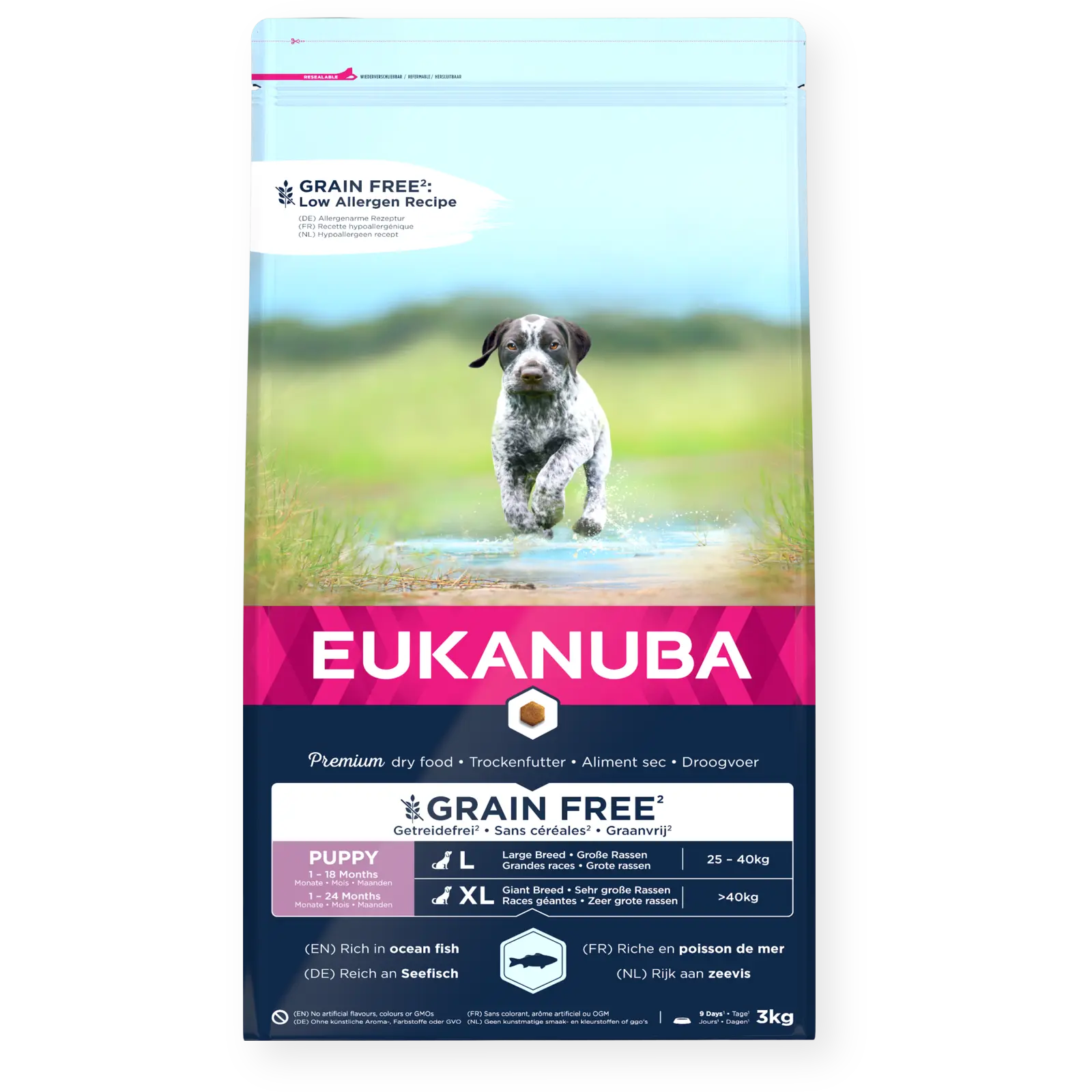 Dog Grain Free Puppy & Junior Large Ocean Fish