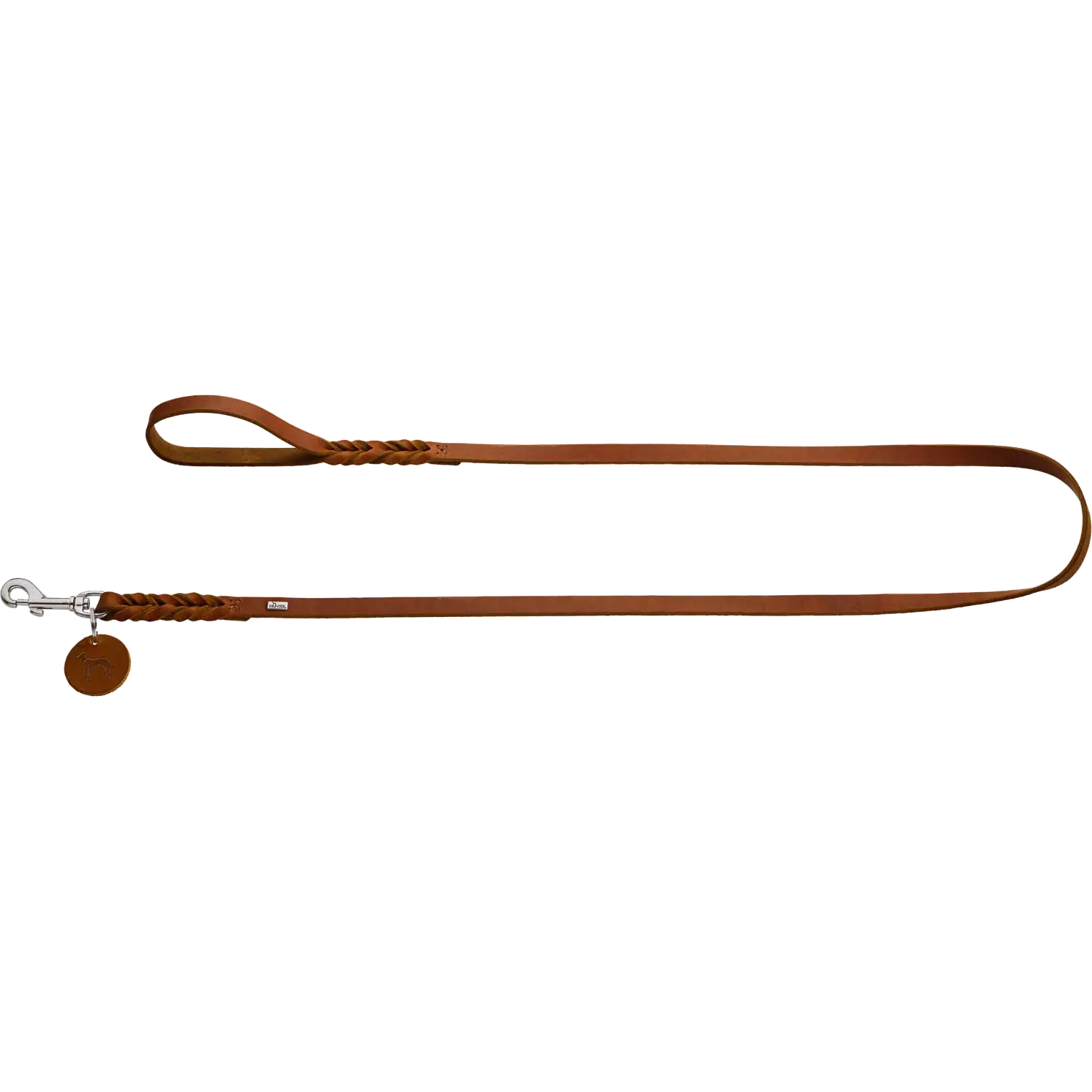 Hundkoppel Solid Education Brun 200cm 11mm