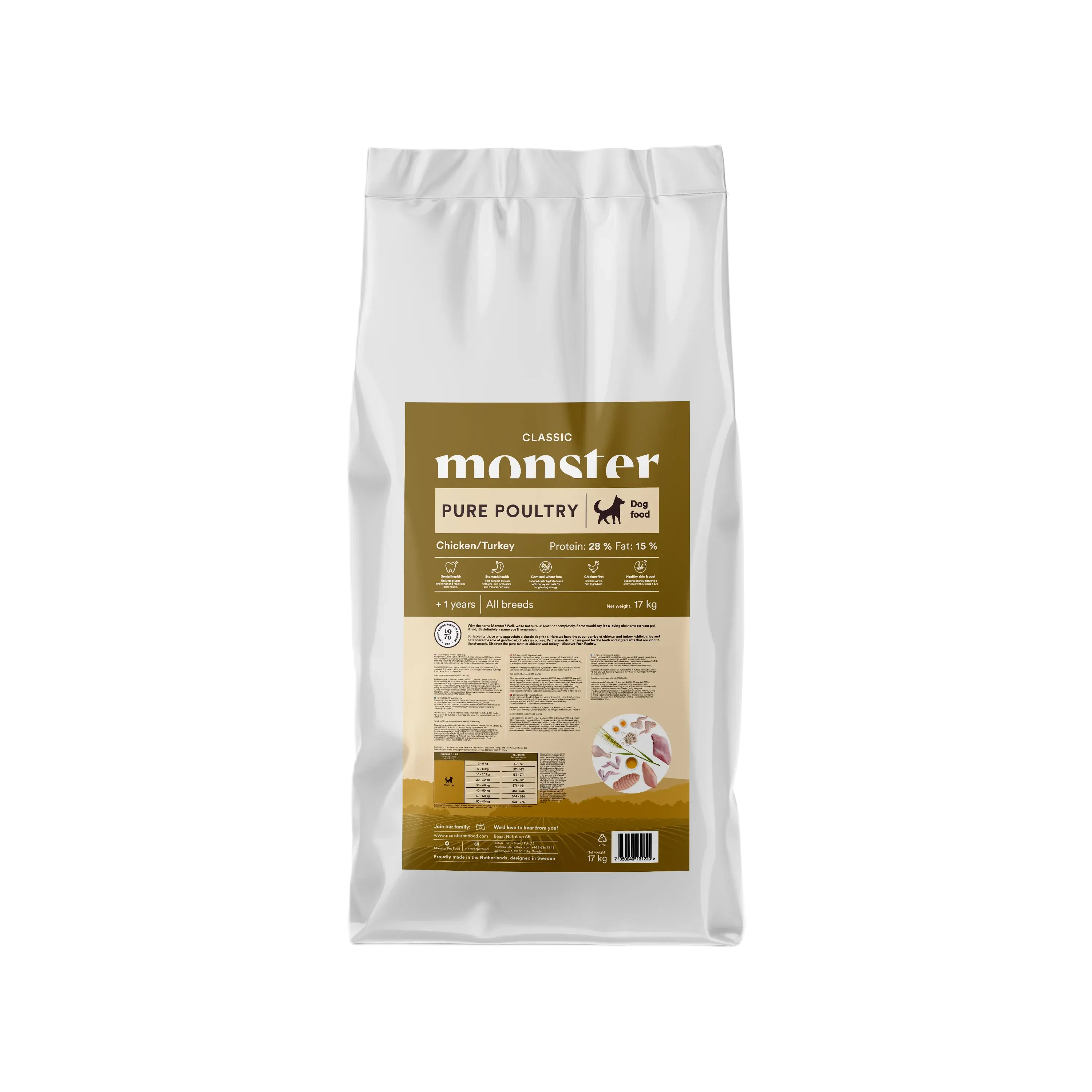 Dog Classic Pure Poultry 2 kg