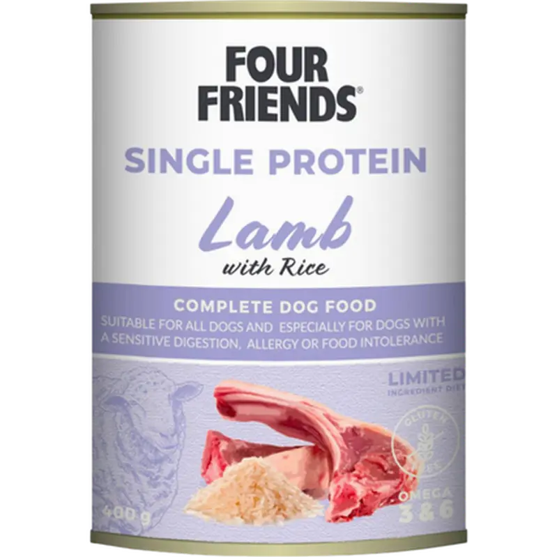 Dog Single Protein Lamb & Rice 400 g