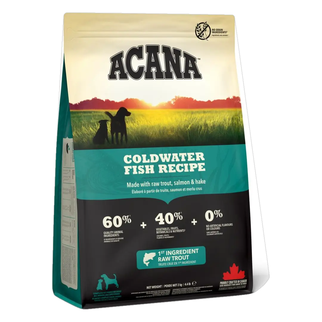Acana Kornfritt tørrfôr Coldwater Fish 2 kg
